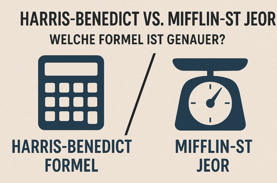 Harris-Benedict vs. Mifflin-St Jeor Formel Vergleich